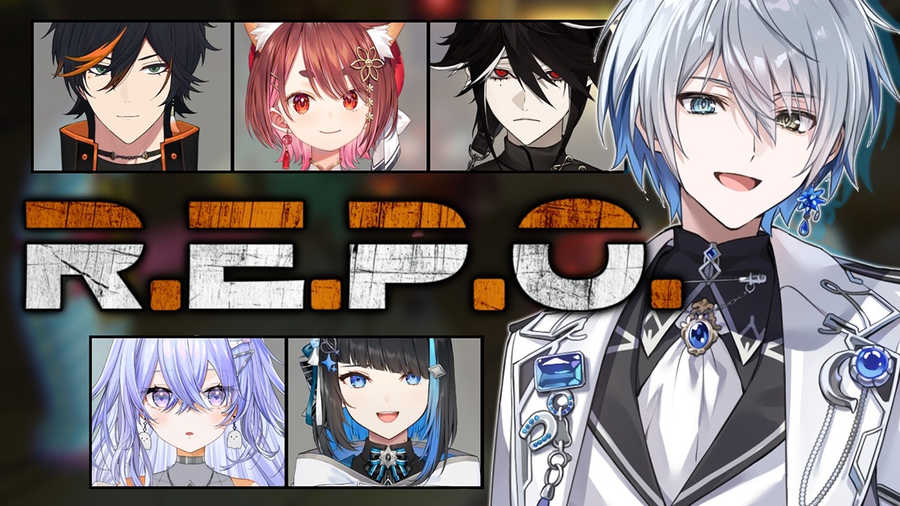 【R.E.P.O.】同期だけどなんとこれが初コラボです w / EINS【氷乃渚/神白ななせ/扇名いだ/花ノ木まる/黒花蘭/群青ロマン/ゆにれいど！/】