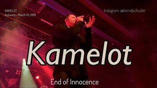 KAMELOT - End of Innocence @TRIX, Antwerp - March 10, 2019 LIVE 4K