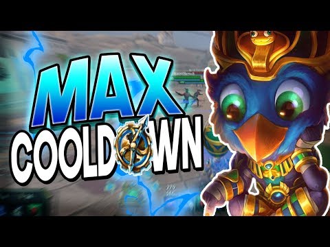 Smite: MAX Cooldown Thoth BUILD - HITTING THEM YEETS!