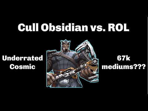 Cull Obsidian ROL Rampage! (Crazy Numbers) - Marvel Contest of Champions