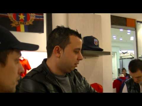 EXCLUSIV LA FAN STEAUA TV! Reportaj de la magazinul 'Suporter Steaua'