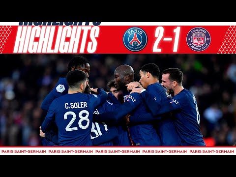 HIGHLIGHTS | PSG 2-1 TOULOUSE I HAKIMI & MESSI ⚽️