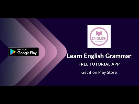 Learn English Grammar App video thumbnail
