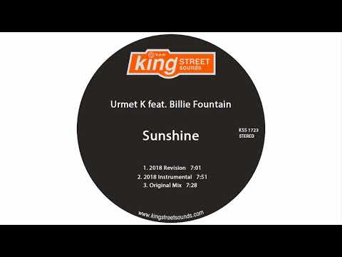 Urmet K feat. Billie Fountain - Sunshine (2018 Revision)