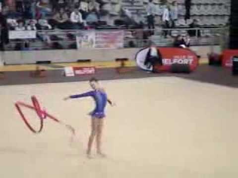 Annaëlle Bismuth Ruban NB Cadette - Championnats de France Belfort 2014