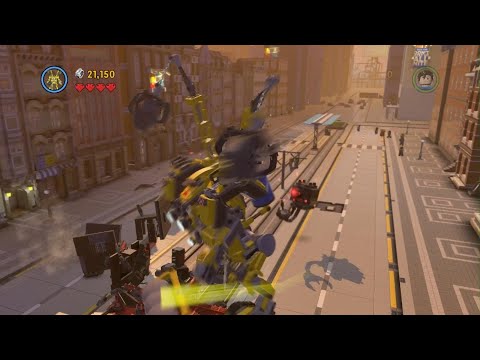 the lego movie videogame bricksburg under attack playthrough ps5 1080p (reupload)