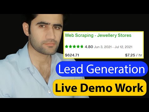 Lead Generation Live Project Fiverr|Upwork find Jewelry Store Jewelry Manufacturers in South Africa