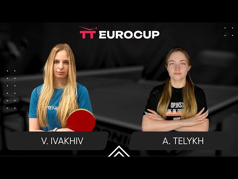 11:35 Valeriia Ivakhiv - Anastasiia Telykh 18.04.2024 TT Euro.Cup Women Ukraine Star TABLE 3