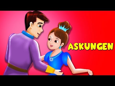 Askungen - Cinderella in Swedish - Sagor för barn - Tecknat på Svenska