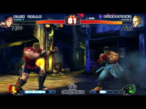Alex Valle (RY) vs Combofiend (AB) - Street Fighter 4 NCR Top 8