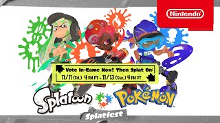  Splatoon 3 - Splatoon x Pokémon Splatfest