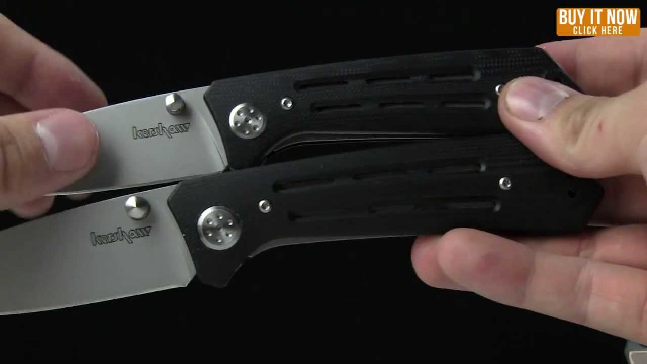 Kershaw Injection 3.0 Liner Lock Knife (3" Bead Blast) 3820