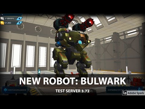 War Robots Test Server: New Heavy Robot Bulwark Gameplay