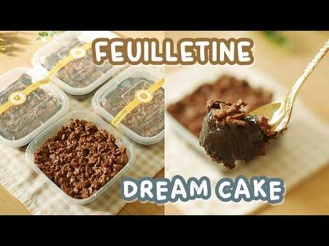 FEUILLETINE DREAM CAKE Viral!! Super Nyoklat!! Enak Pol!