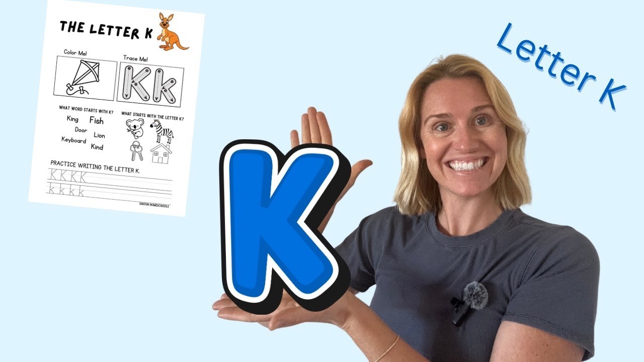 Kindergarten Ready? Free Letter K Worksheet Inside