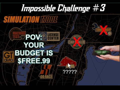 Can I beat Gran Turismo 3 WITHOUT SPENDING a SINGLE credit?!