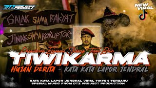 Download lagu DJ HUJAN DERITA TIWIKARMA X KATA KATA LAPOR JENDRAL - BASS HOREG COCOK BUAT CEK SOUND | Dtz Project mp3