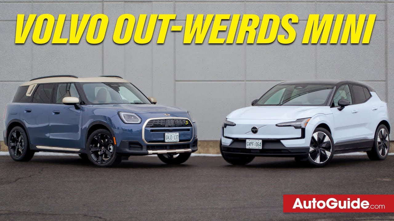 Mini Countryman SE ALL4 vs Volvo EX30 Dual Motor: Funky EVs for the City