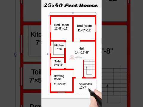 25*40 house plan #homedesign #houseplan #shorts #architecture