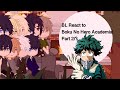 BL React To Boku No Hero Academia S 1 Part 2 7 SexyMangos