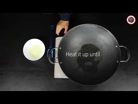 How to Maintain Cast Iron Wok 该怎么保养铸铁锅呢 | By Sheely Cookware