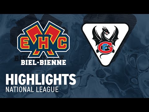 Biel vs. Fribourg 1:3 - Highlights National League