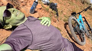 This 5,000 foot climb better be worth it | Mountain biking Richfield, Utah