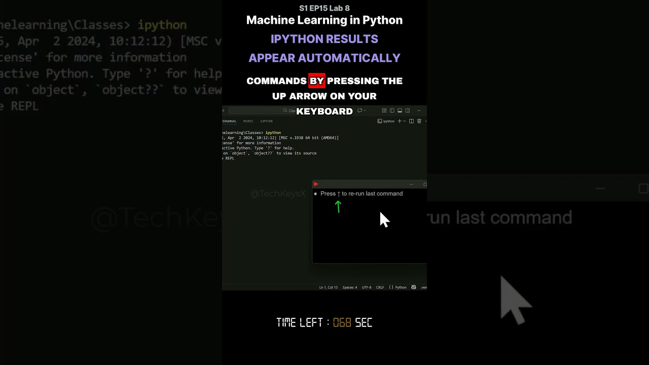 S1 EP15 Lab 8   Machine Learning in Python   IPython Results    Appear Automatically