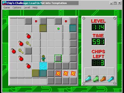 CCLP3 level 114 solution - 579 seconds (derandomized)