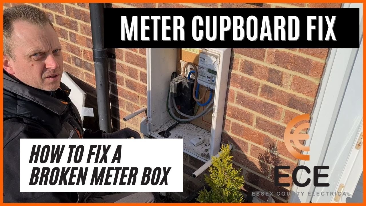 Watch video METER BOX FIX [ Really easy repair (sparkylife) Now METER BOX FIX [ Really easy repair (sparkylife)