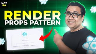 Day 04: Master the Render Props Pattern in React - Share Logic Without Duplication