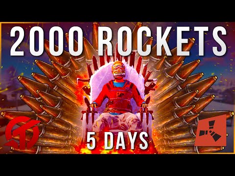 Rust ZERG Movie | How OT shot 2000 ROCKETS in 5 DAYS