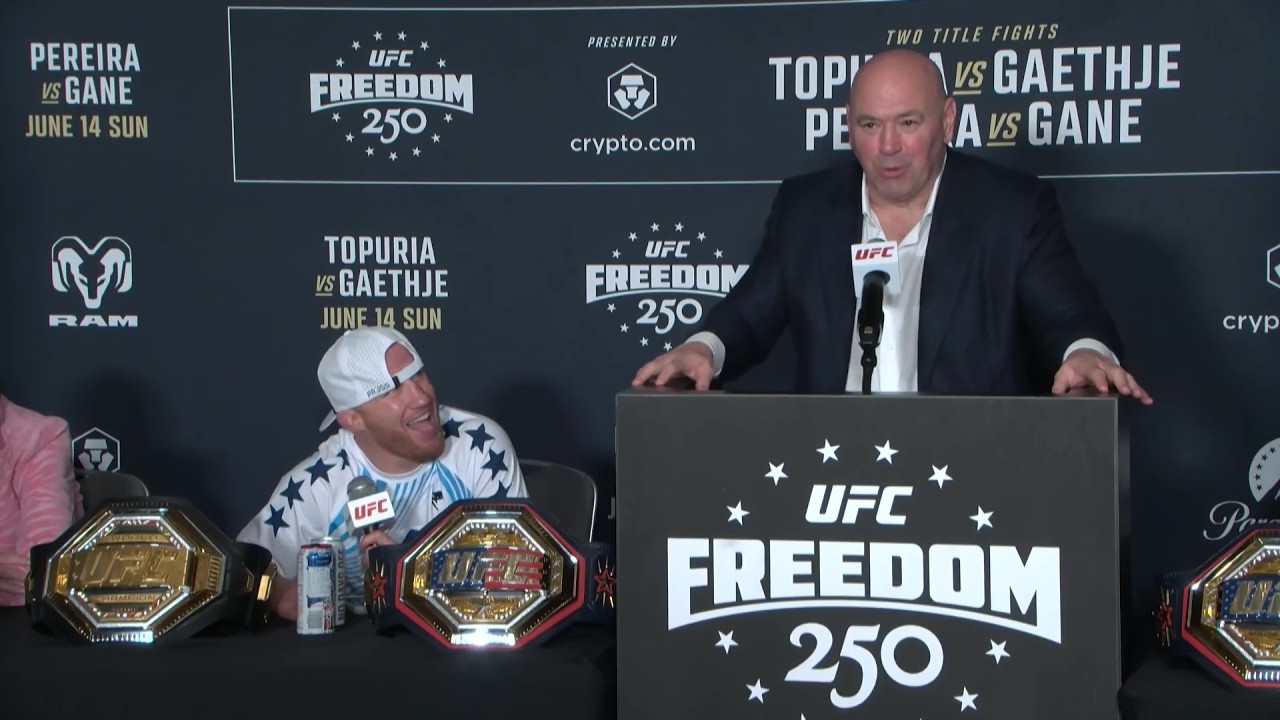 UFC Freedom 250: Главные моменты пресс-конференции