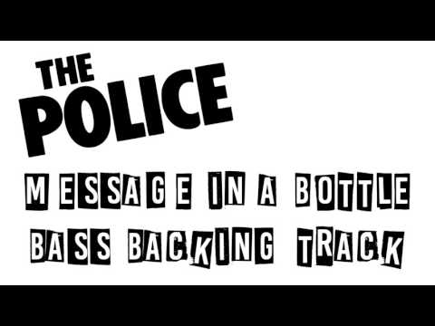 The Police - Message In a Bottle Bass Backing Track (No Bass)