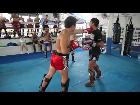 Muay Thai Technique with Kru/Trainer Kru Nueng