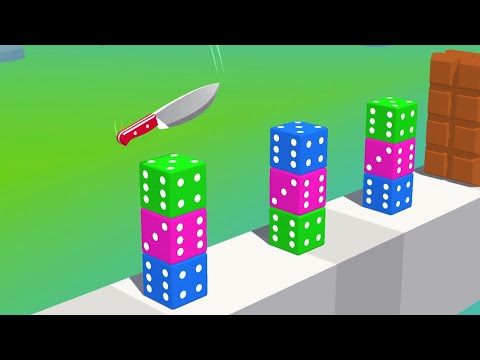 Slice it All! 🔥❤️‍🔥👩‍❤️‍💋‍👩 Very Satisfying And Relaxing ASMR Slicing Game