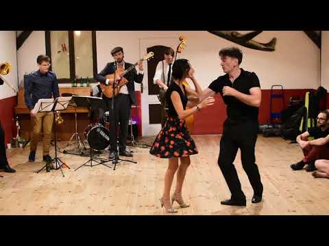 Les Chatons Swingueurs   Paris Blues Lindy Balboa Workshop 4   Solen et Laurent