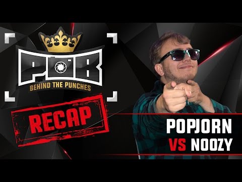 Popjorn Recap vs Noozy - Behind The Punches POB LIVE 10 Juli