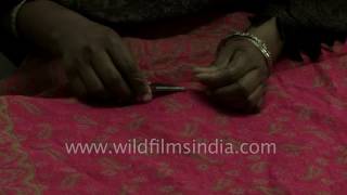 Weaving and finishing: Shawl manufacturing