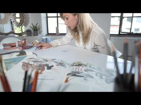 Web commercial for fashion designer Sabina Savage