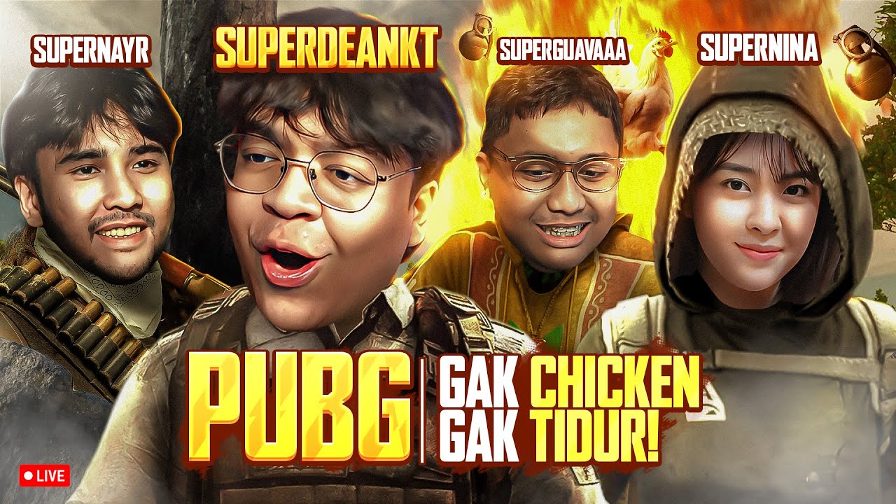 GAK CHICKEN GAK TIDUR TERAKHIR 2025 with @ryansuperNayr @Fachriannr @anindithacahyadi