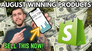 Top 5 Winning Products To Sell NOW (August 2023) | Shopify Dropshipping Trends