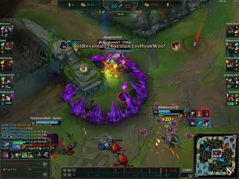 Kog Maw's Penta Kill in the brazilian server