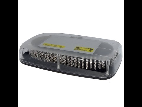 Проблесковая балка Samrai MB10H, 15 режимов, 28 см, на магнитах, питание от прикуривателя