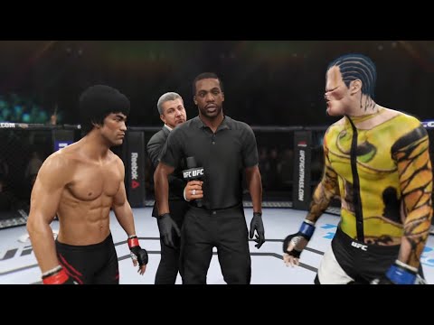 Bruce Lee vs. Strange Man (EA Sports UFC 2)