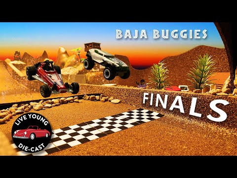 BAJA BUGGIES | Event 1 Finals | Hot Wheels 1:64 Diecast Racing Action!