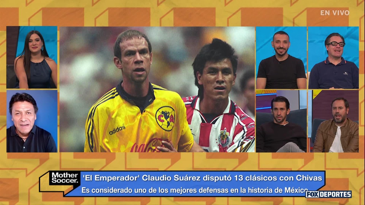 AMÉRICA VS CHIVAS | Claudio 'Emperador' Suárez recuerda sus clásicos en México | Mother Soccer