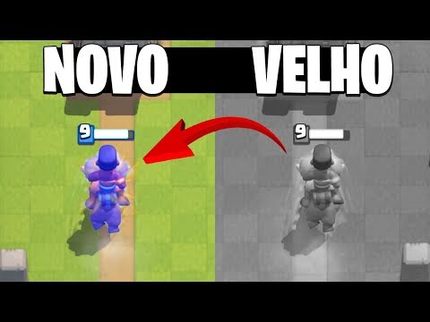 ANTES e DEPOIS do Balanceamento de 1Âº de Abril de 2019 do Clash Royale