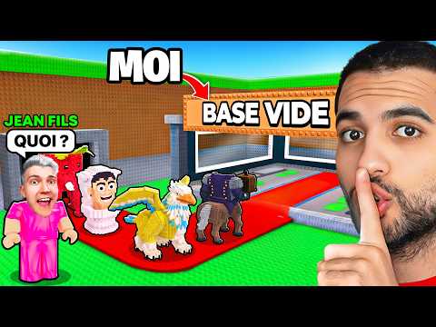 J'ai Prétendu être une BASE VIDE pour VOLER JEANFILS et GRAPHYX !