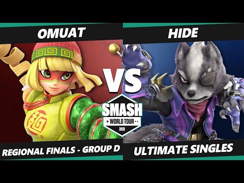SWT East Asia Group D - Omuat (Min Min) Vs. Hide (Wolf) Smash Ultimate Tournament